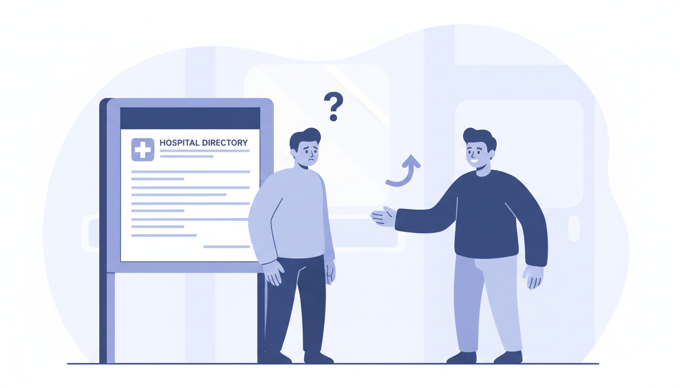 Wartebereichsbeschilderung Klinik & Krankenhaus Leitsysteme